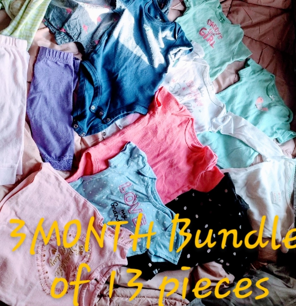 13 pieces-Big baby girl bundle